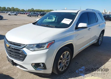 2018 Chevrolet Traverse Premier from USA, damaged, VIN 1GNERKKW6JJ229116